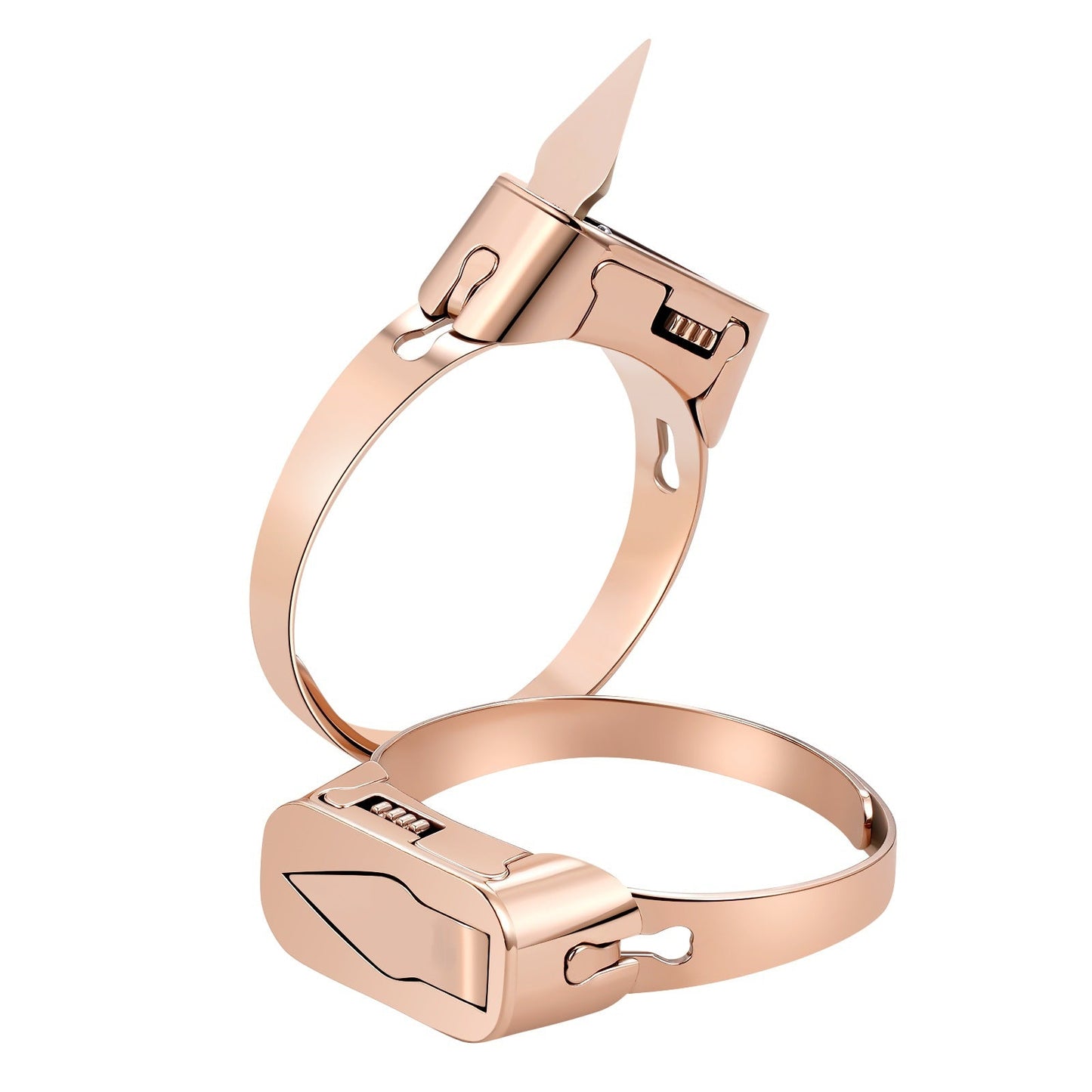 【🔥TikTok Viral】Foldable Self Defense Fidget Ring - Ultimate EDC Protection & Stress Relief Tool