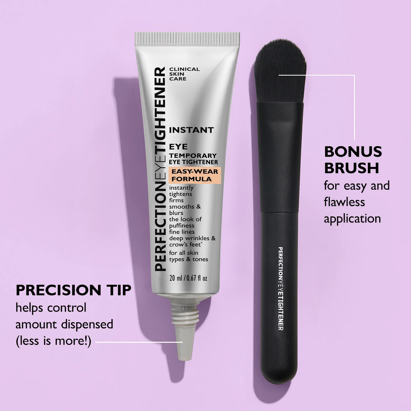 🔥🔥Sale Happening Now:70%OFF-Instant Eye Tightener Easy-Wear Formula With Brush Free!