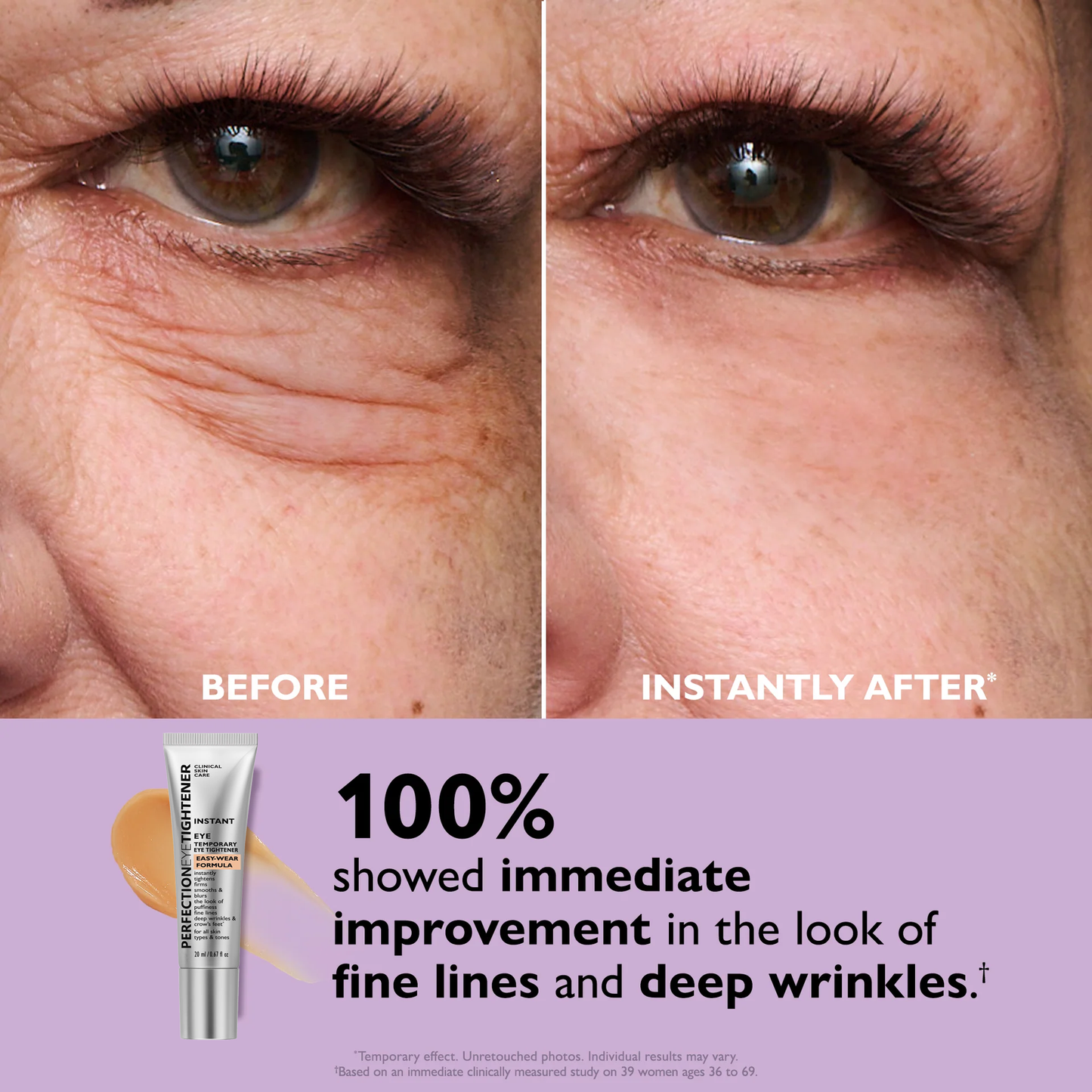 🔥🔥Sale Happening Now:70%OFF-Instant Eye Tightener Easy-Wear Formula With Brush Free!