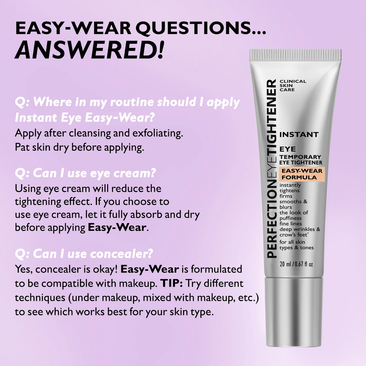 🔥🔥Sale Happening Now:70%OFF-Instant Eye Tightener Easy-Wear Formula With Brush Free!