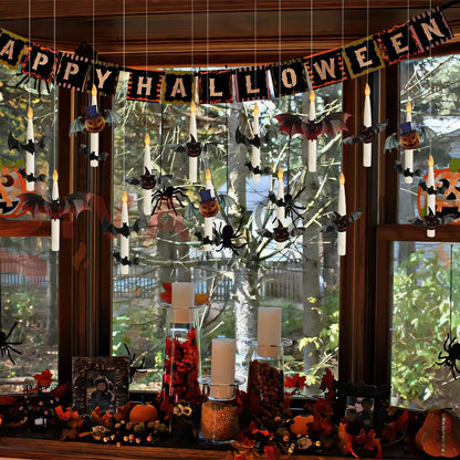 🎃Flameless Candles with Magic Wand Remote for Halloween Decor